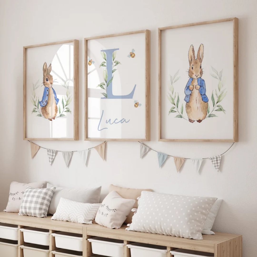 Peter Rabbit Nursery Prints | etsy.com
