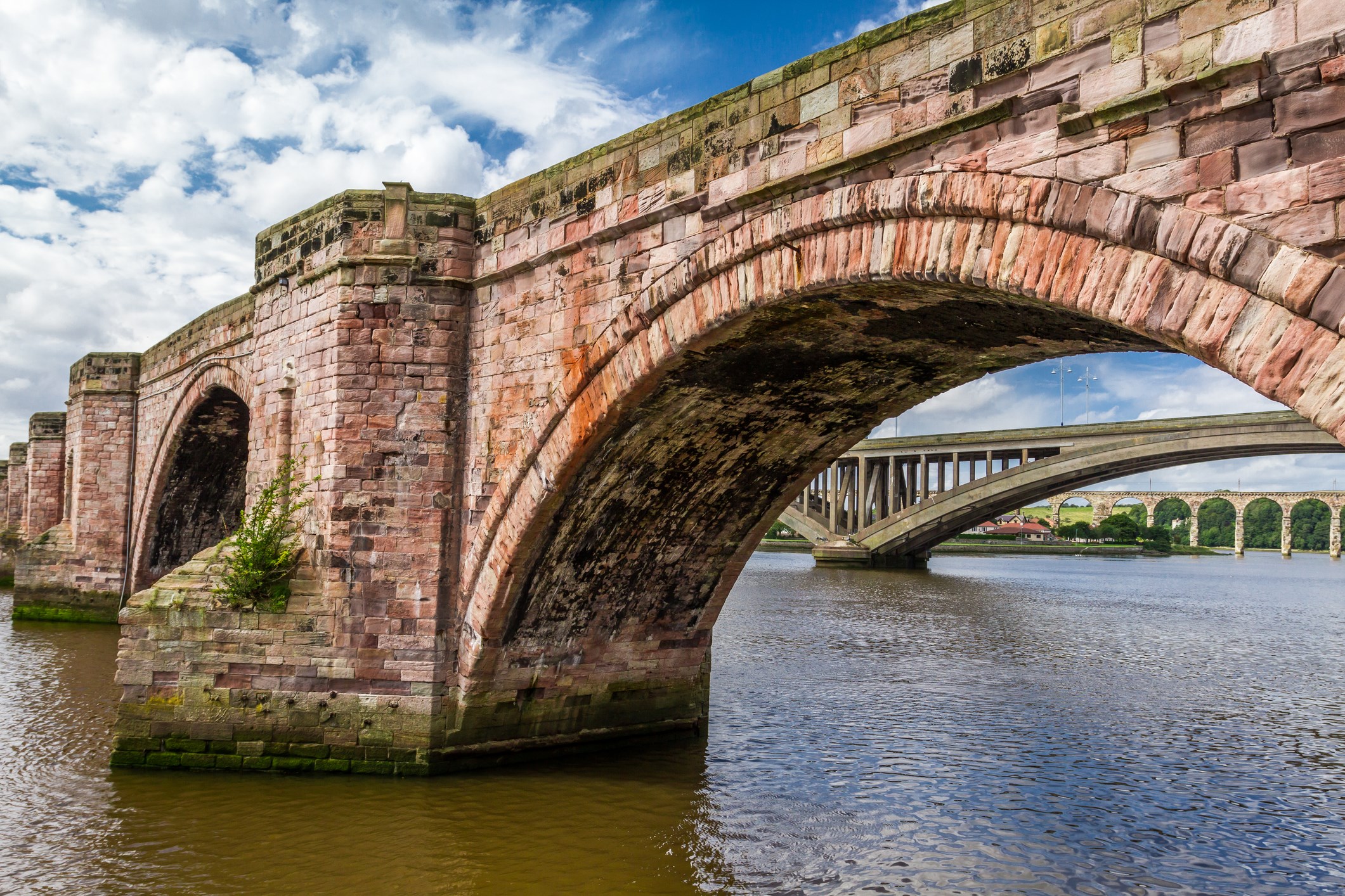 Bridges over the River Tweed at Berwick © Shaiith | dreamstime.com