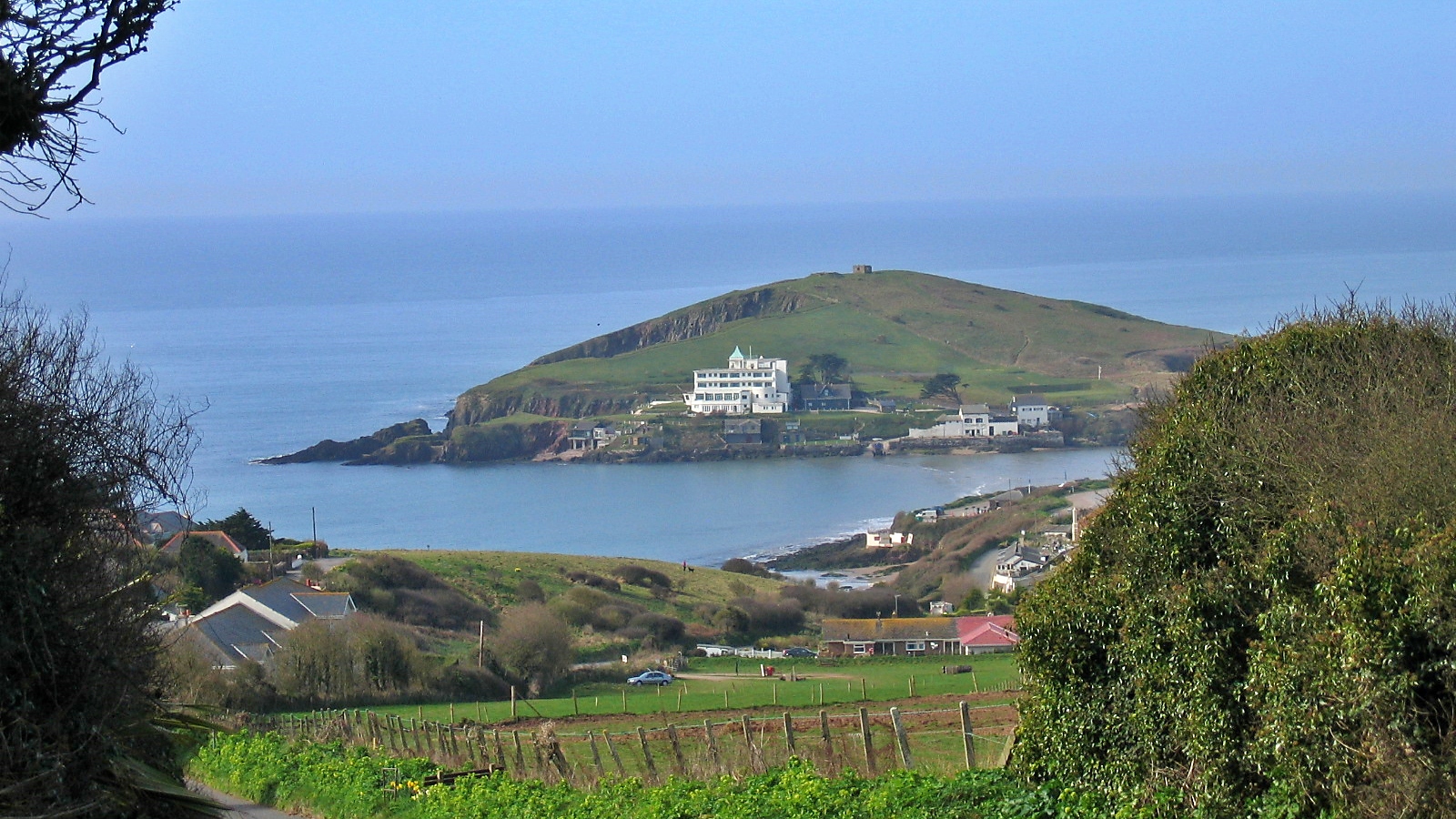 View Over Bigbury and Burgh Island © essentially-england.com