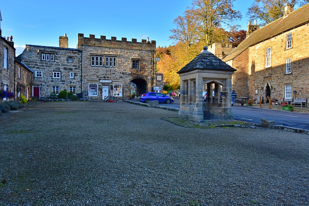 The Village Square in Blanchland &copy; essentially-england.com