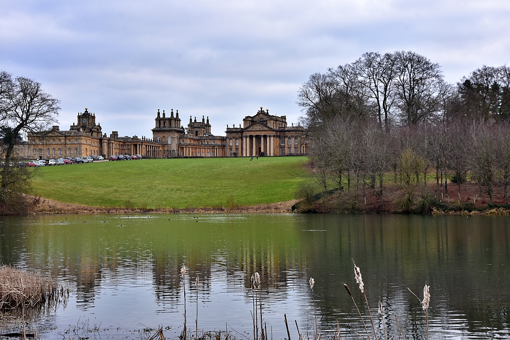 Lakeside View of Blenheim Palace