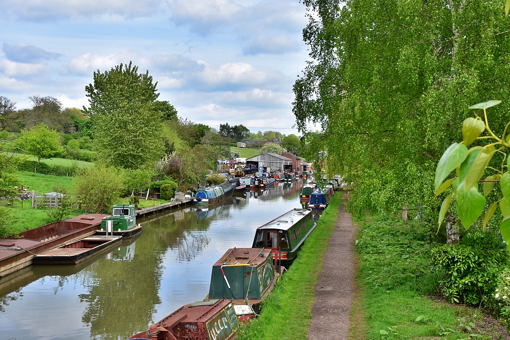 Industrial Area Along the Grand Union Canal © essentially-england.com