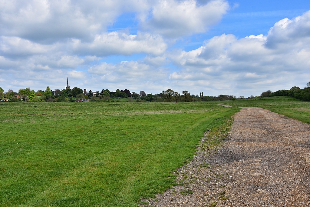 Looking Back to Braunston, on the Left an Old Medieval Village, and on the Right the Old Oxford Canal Route