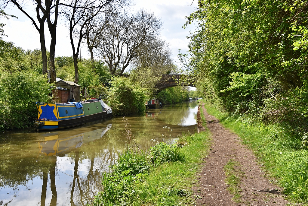 Looking Back Towards Ivy Bridge on the Oxford Canal