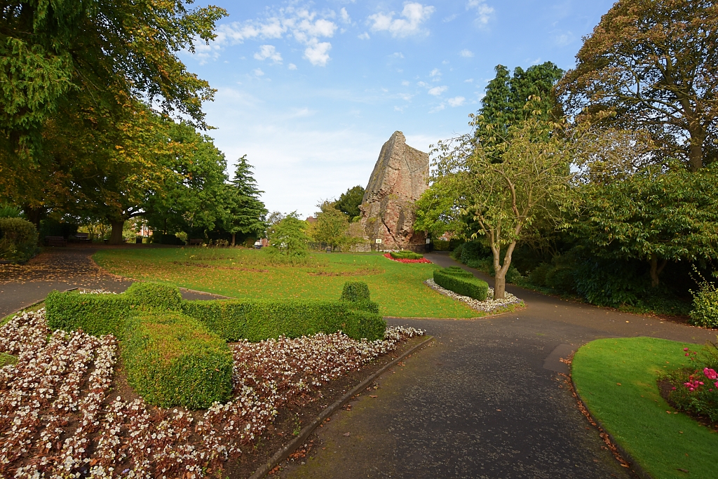 Castle Gardens in Bridgnorth © essentially-england.com