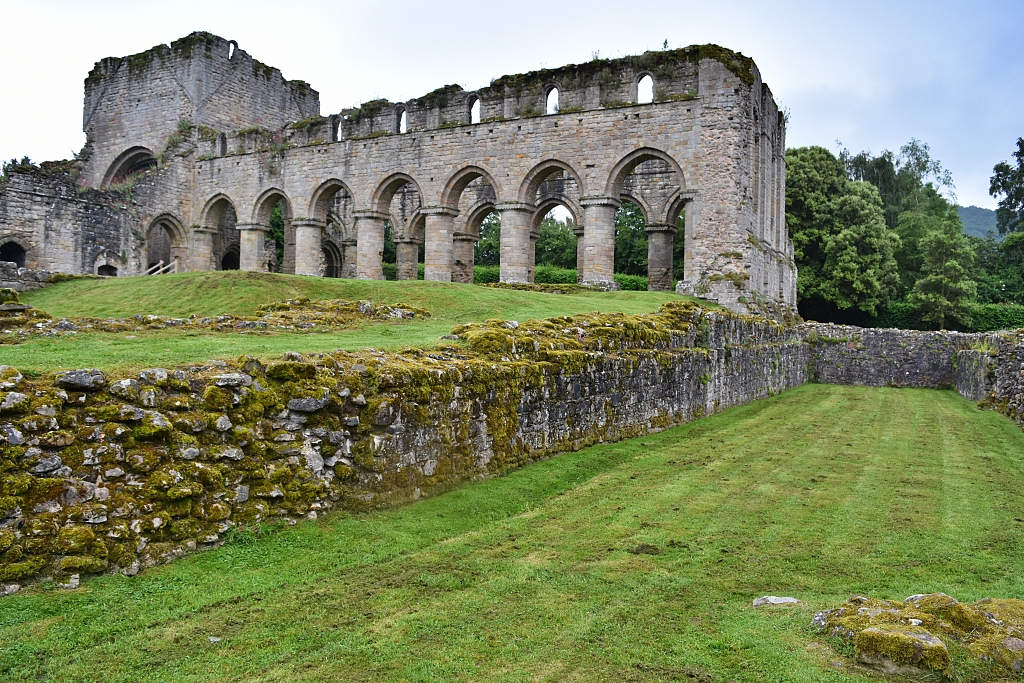 Buildwas Abbey Church from the West Range © essentially-england.com