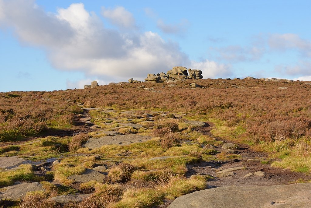 The Final Drag to Over Owler Tor