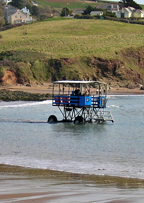 The Burgh Island Tractor © essentially-england.com