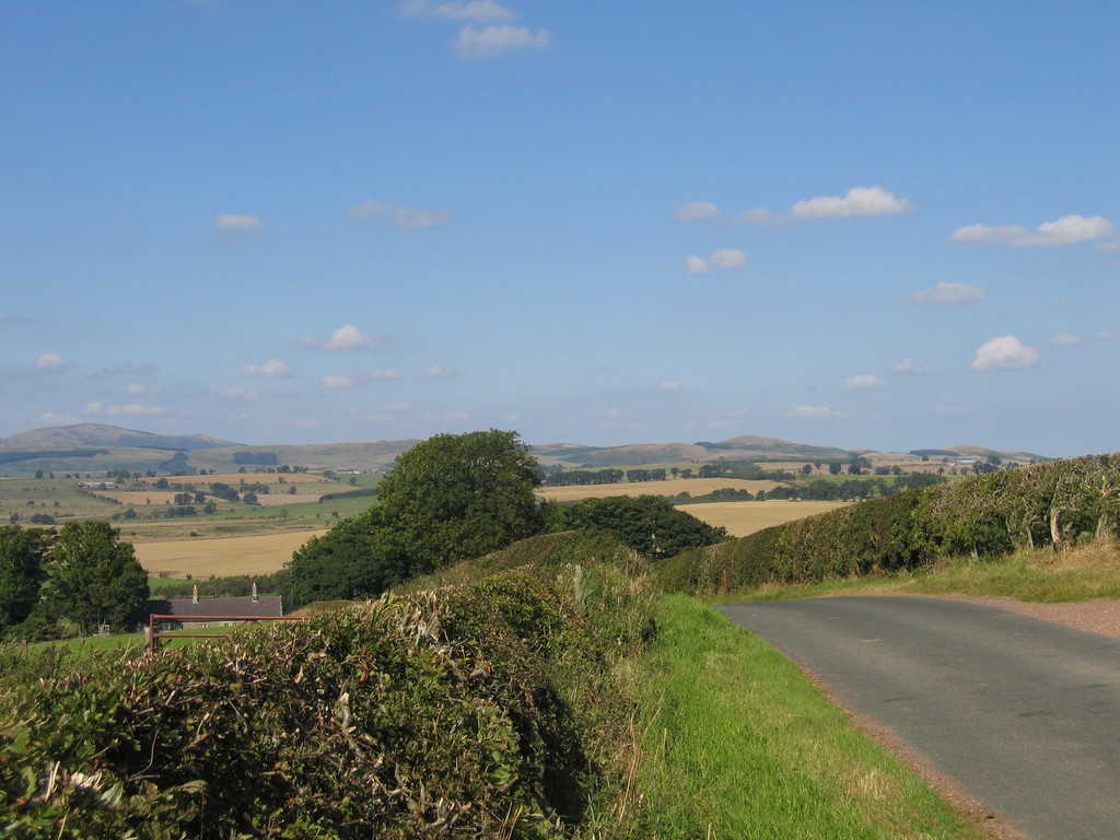 The road from Callaly &copy; essentially-england.com