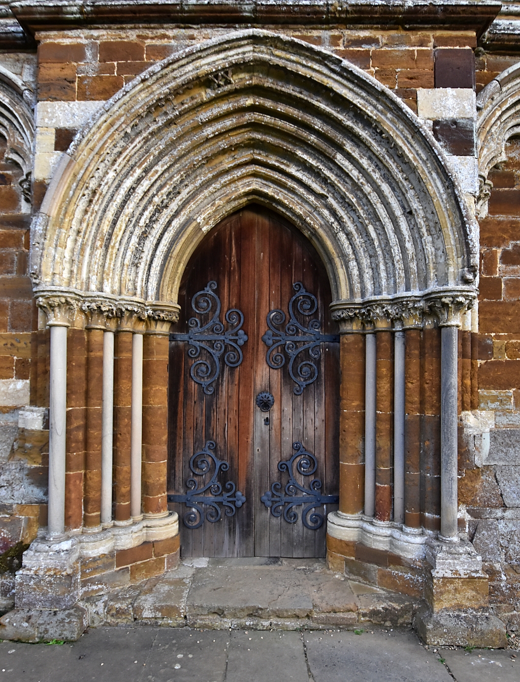 The Entrance to The Priory Church of St. Mary's