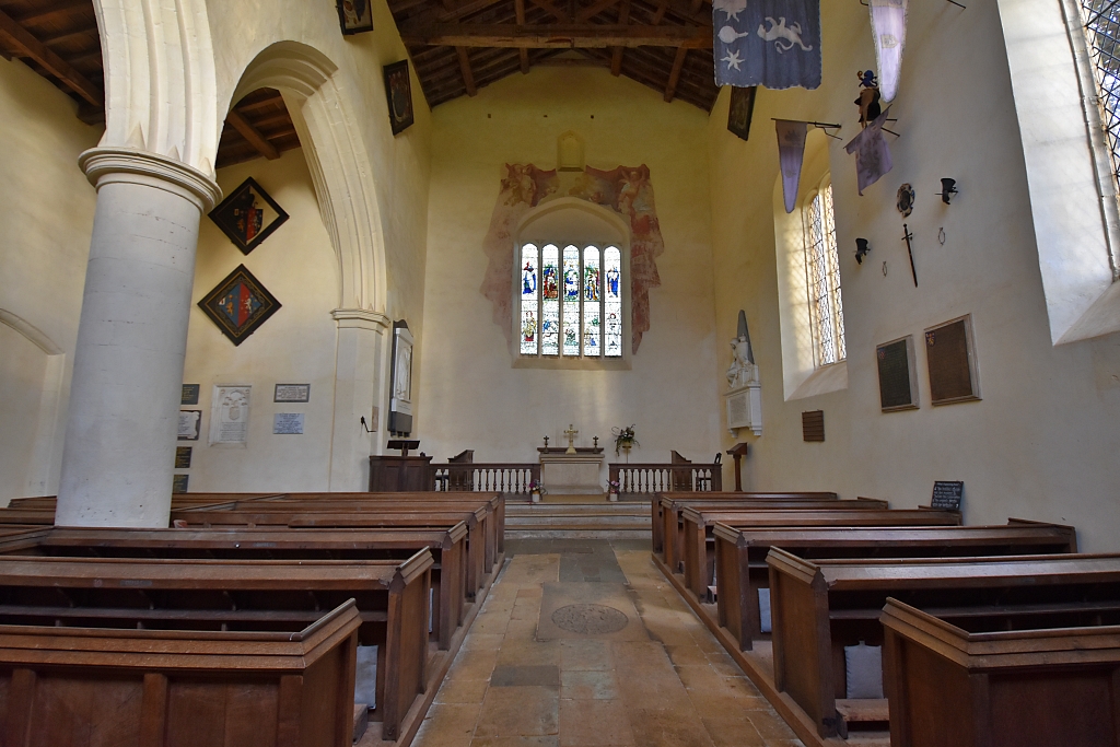 Inside The Priory Church of St. Mary's