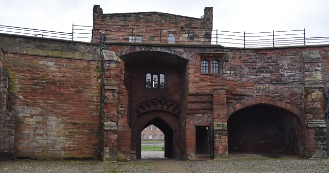 The Inner Ward Side of the Captain's Tower  © essentially-england.com