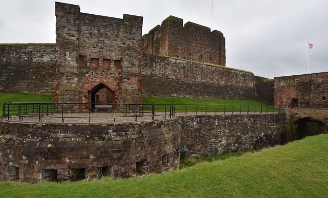 The Tudor Half Moon Battery in Front of the Captain's Tower © essentially-england.com