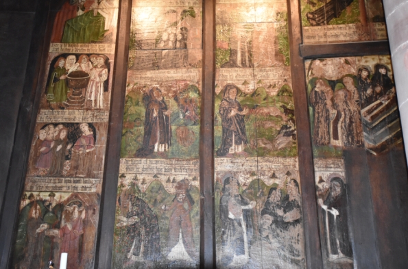 Medieval Screen Painting from Carlisle Cathedral &copy; essentially-england.com