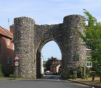 Castle Acre Bailey Gate © essentially-england.com