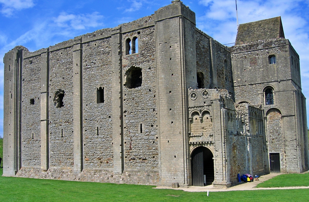 The Front Entrance to Castle Rising