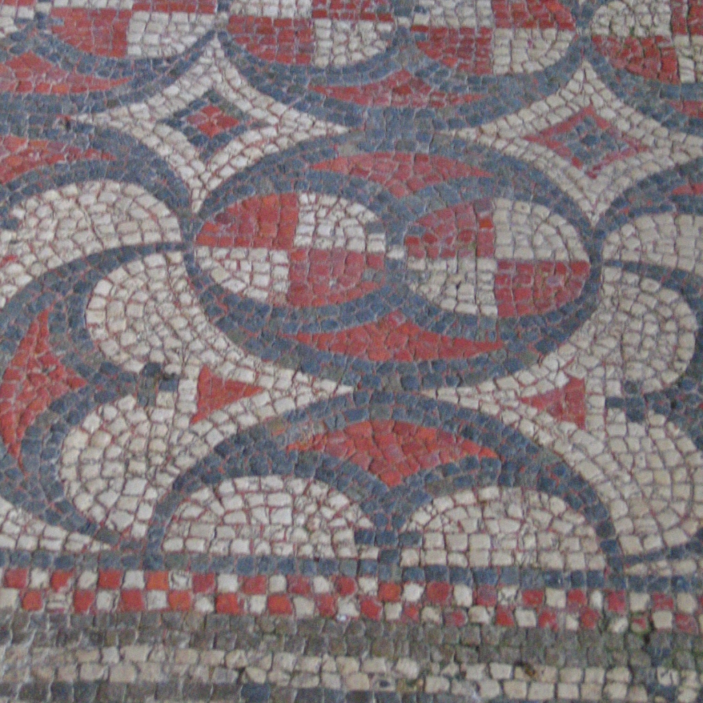 Chedworth Villa Tessellated Floor © essentially-england.com