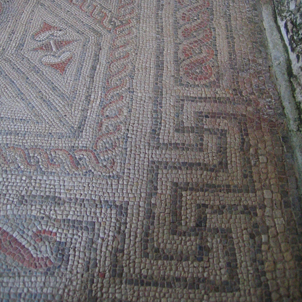 Chedworth Villa Tessellated Floor © essentially-england.com