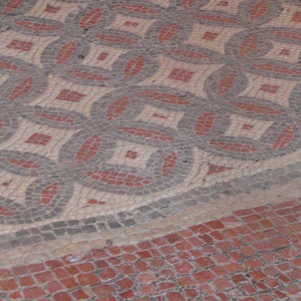 Chedworth Villa Tessellated Floor © essentially-england.com