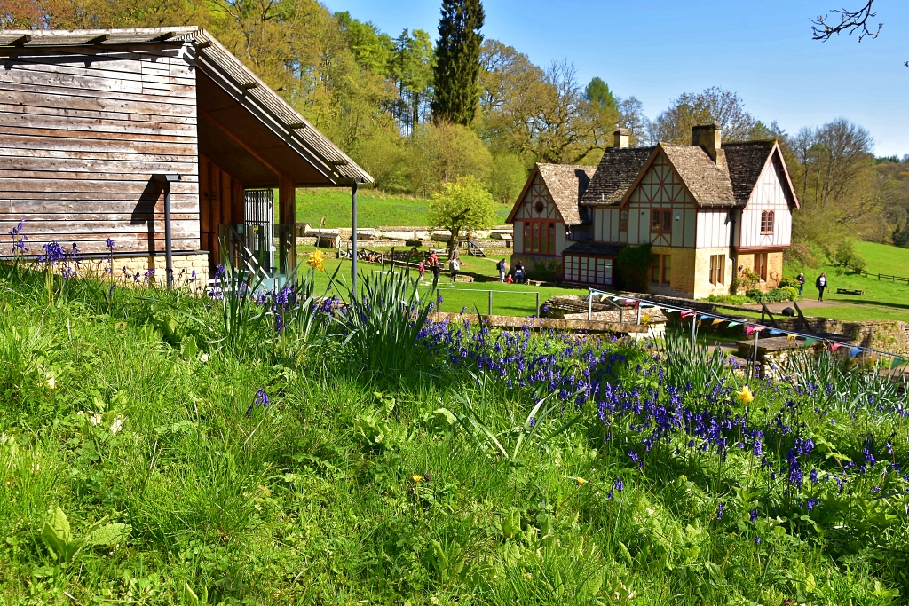 Chedworth Roman Villa Site in Springtime © essentially-england.com