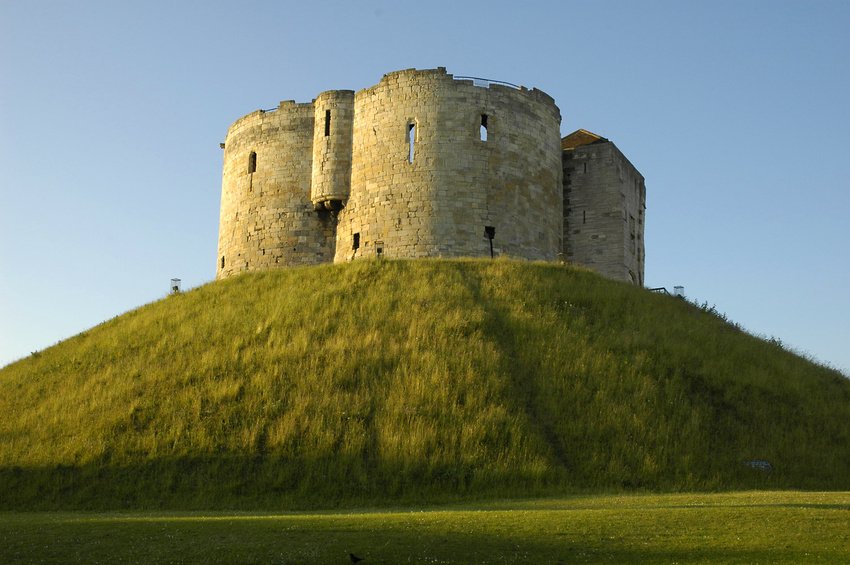 Clifford's Tower in York is an Example of an Early Norman Motte and Bailey Castle © Patrick McCabe | fotolia.com