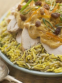 A Dish of Coronation Chicken with Rice © Monkey Business Images | dreamstime.com