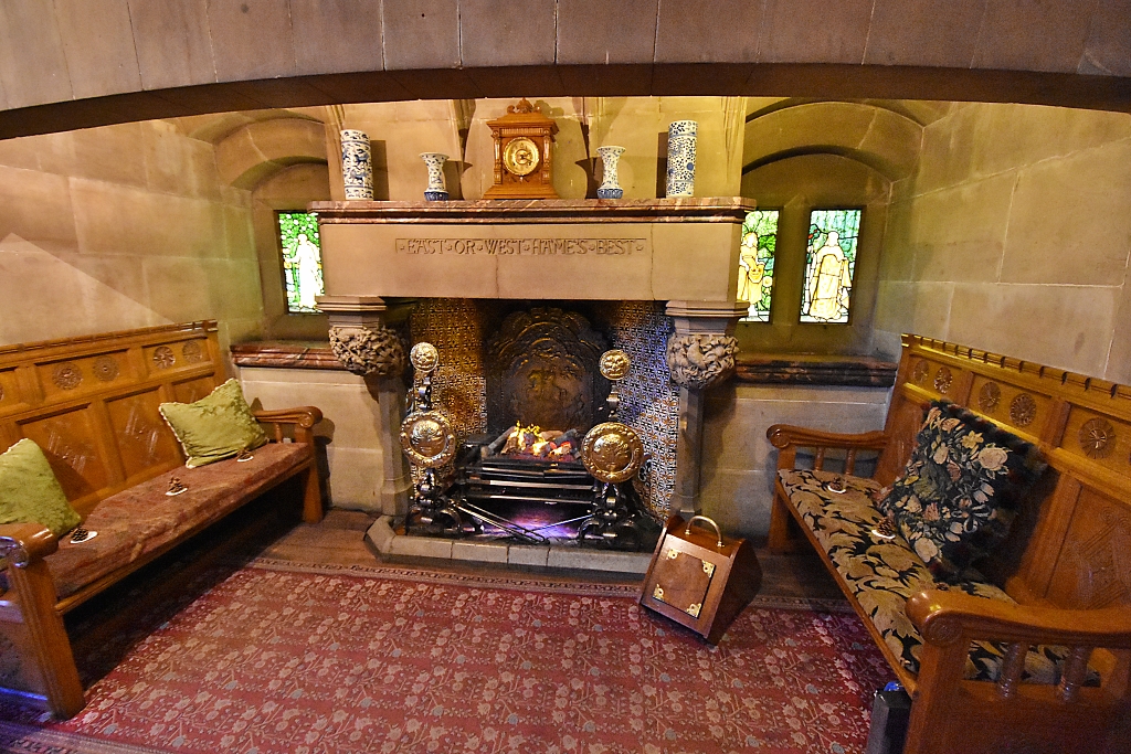 The Dining Room Fireplace © essentially-england.com