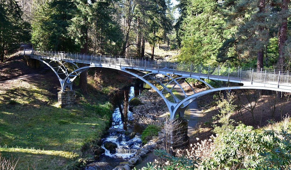 The Iron Bridge at Cragside © essentially-england.com