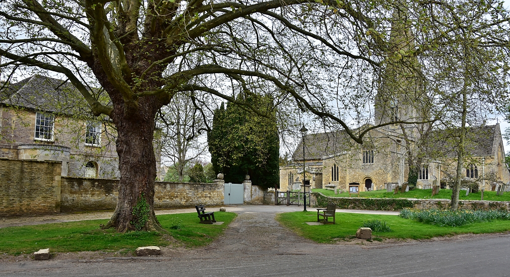 Isobel Crawley's House and Downton Village Green and Church © essentially-england.com