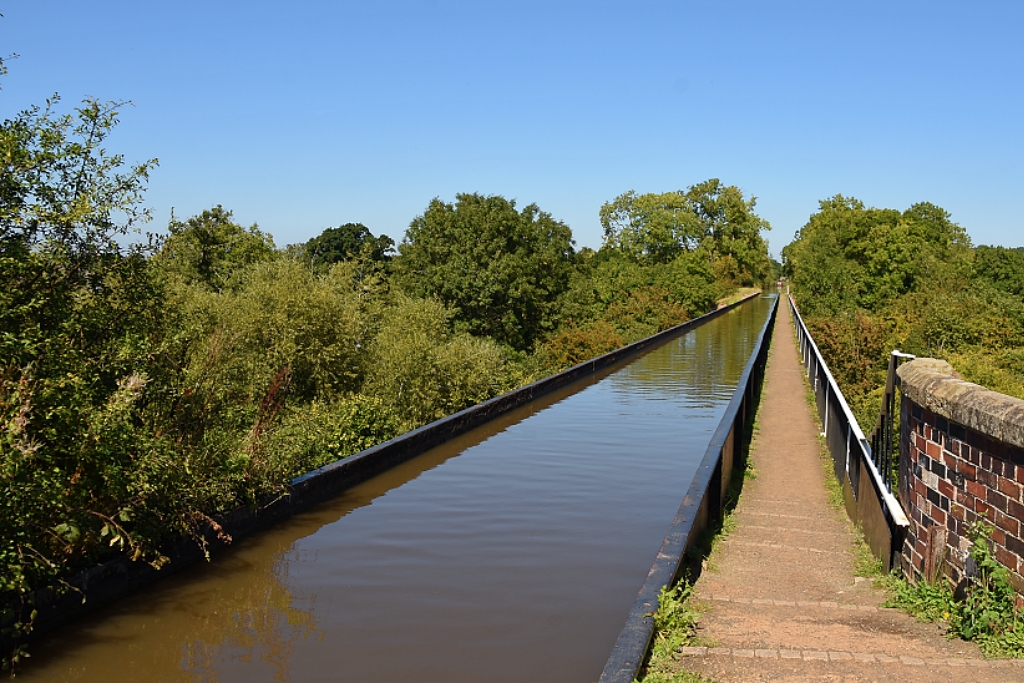 Looking Back Along the Edstone Aqueduct