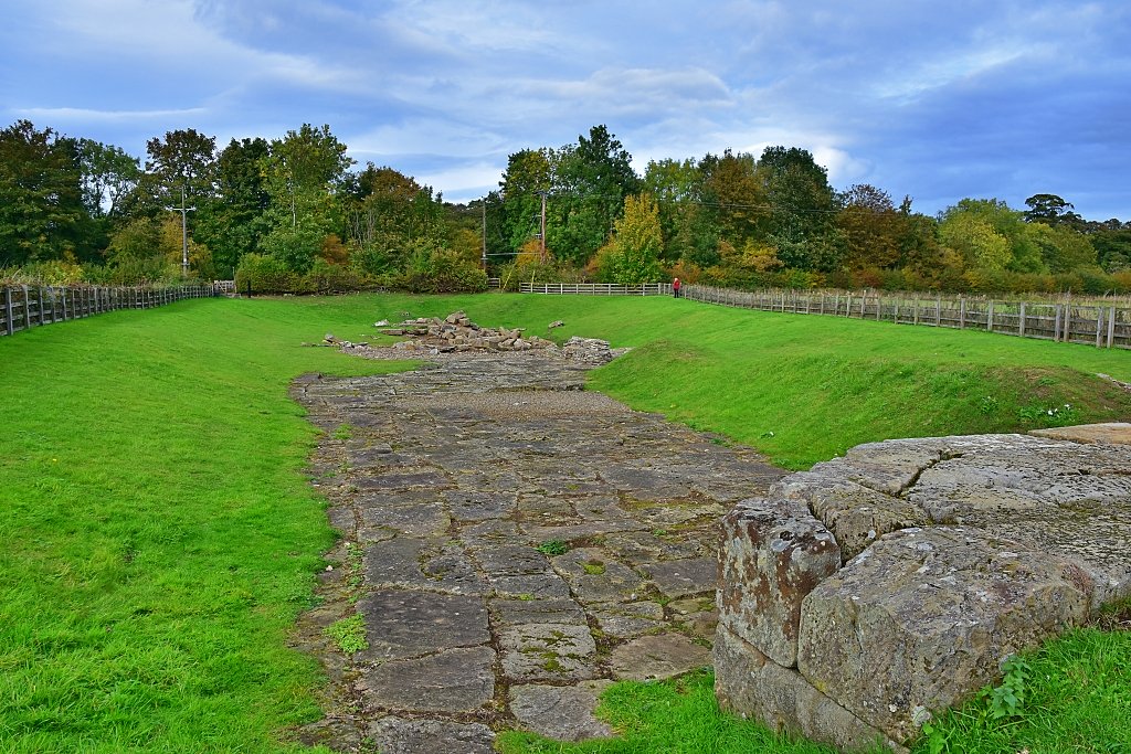 The South Abutment and Flagstones at Piercebridge Roman Bridge © essentially-england.com