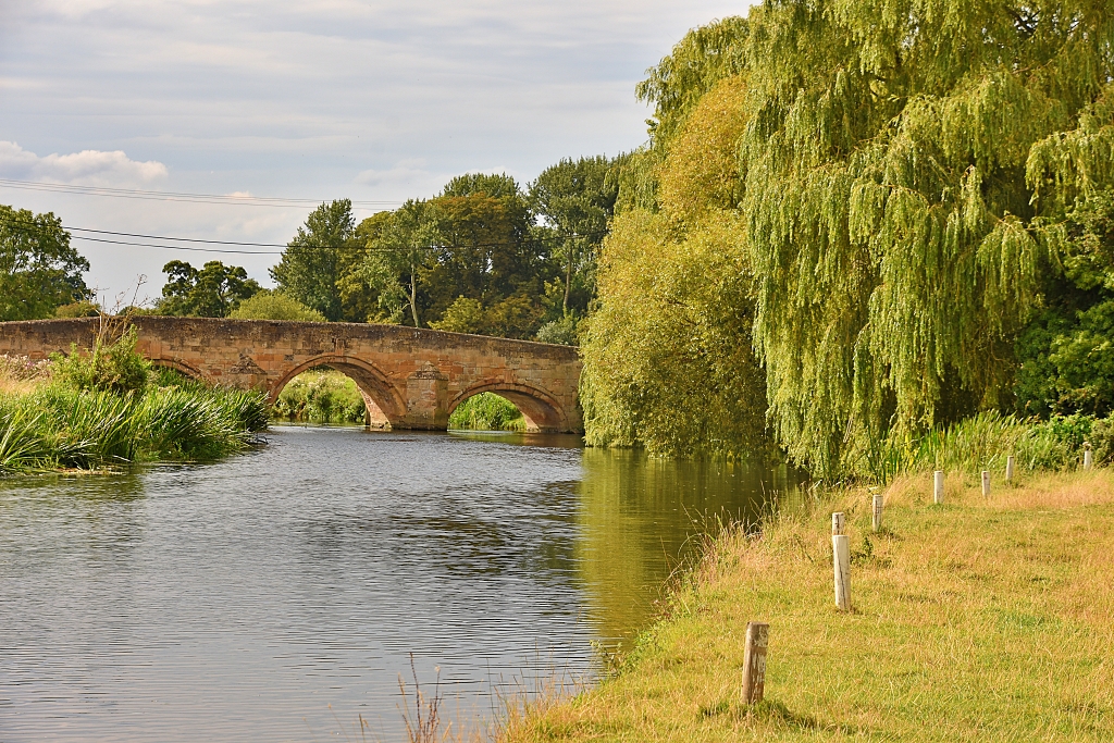 Fotheringhay Bridge Crossing the River Nene