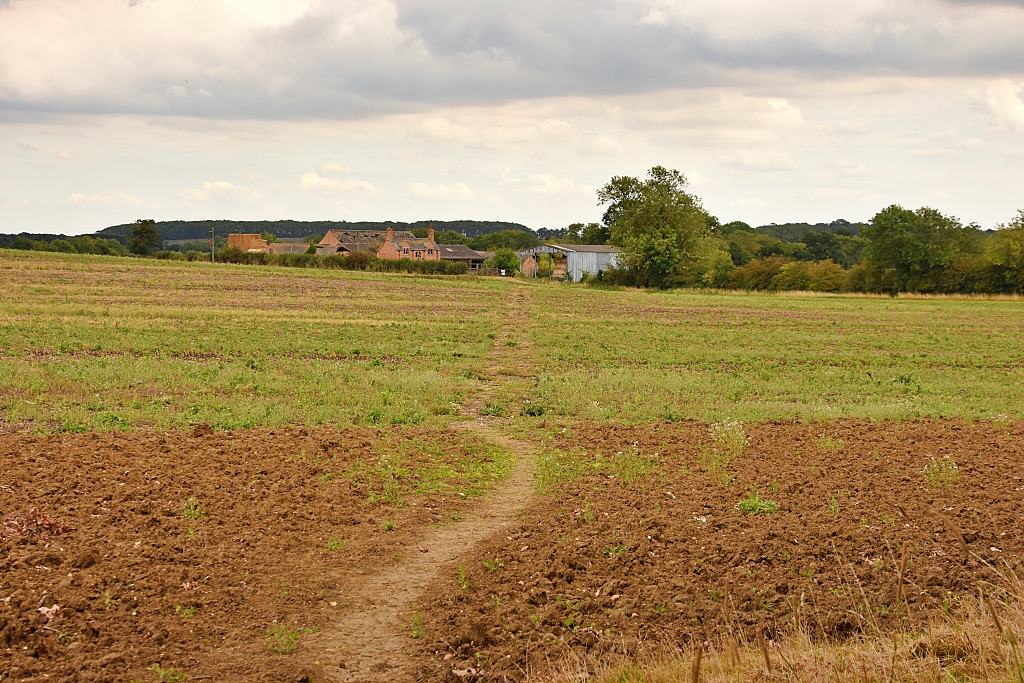 Footpath Towards Derelict Farmhouse