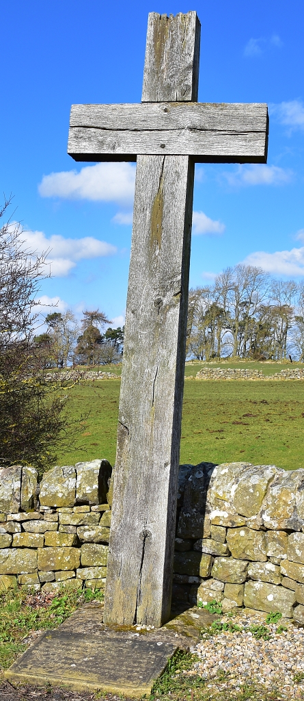 The Wooden Cross at Heavenfield © essentially-england.com