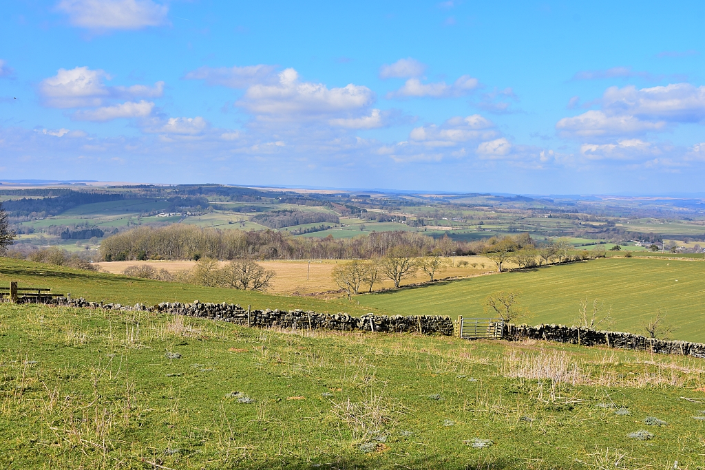 View from St. Oswald's Church at Heavenfield © essentially-england.com