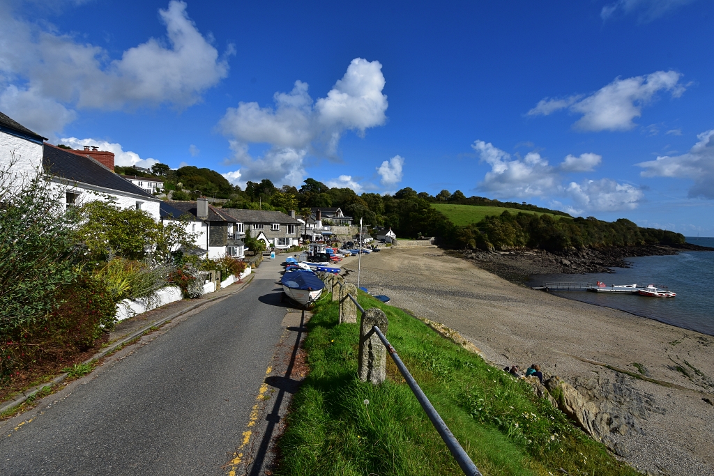 Helford Passage and the Ferry Pontoon