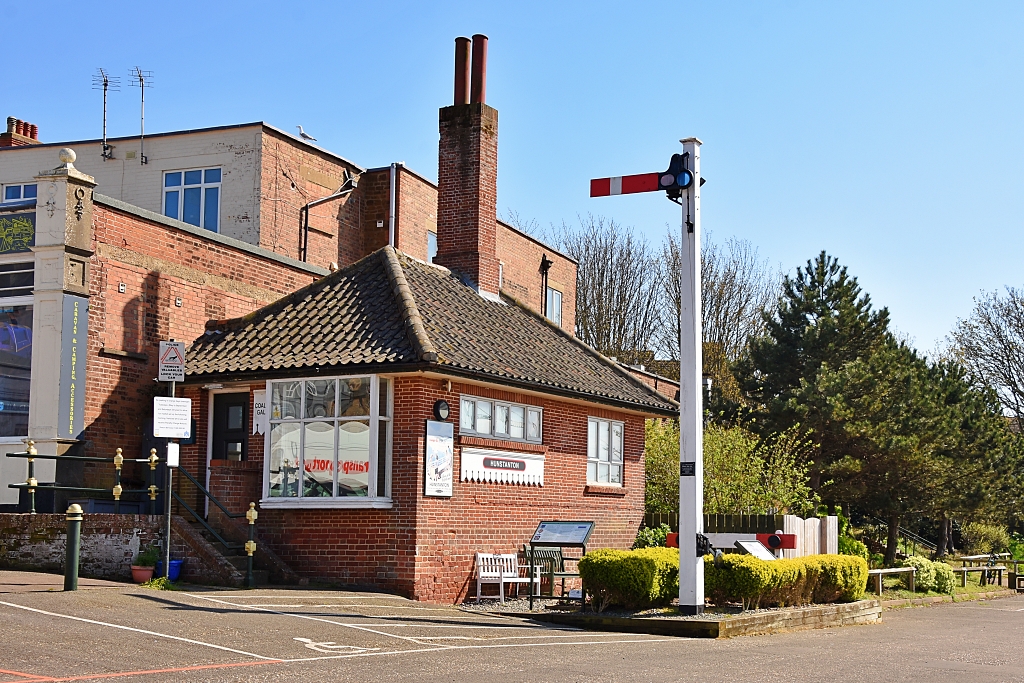 Hunstanton Railway Garden and Coal Office © essentially-england.com
