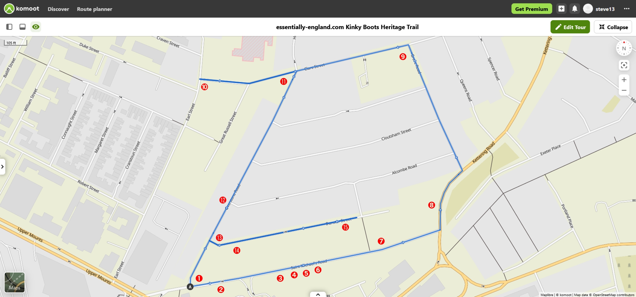 Kinky Boots Heritage Trail