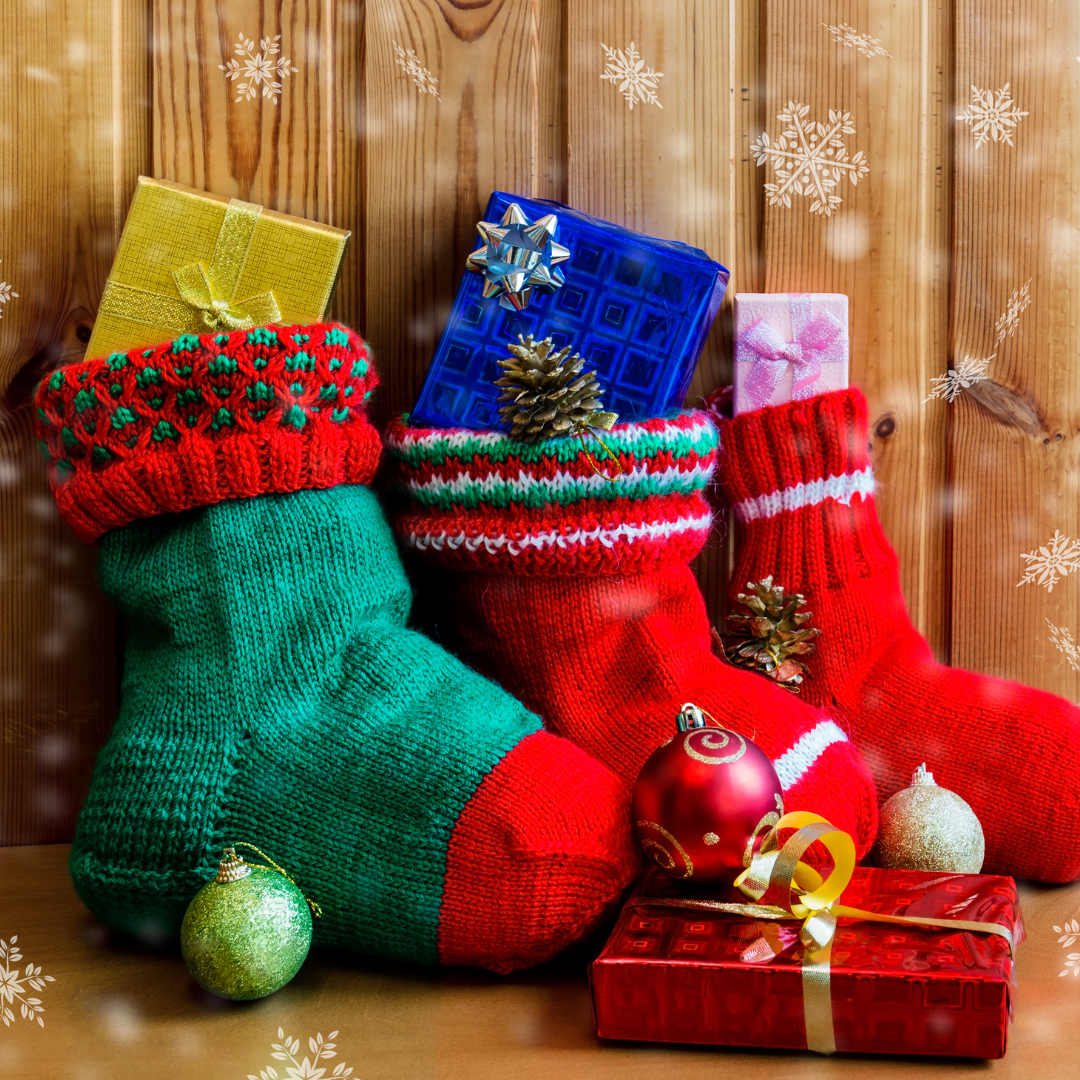Knitted Christmas Stockings from Canva