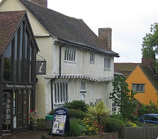 Lavenham timber framed house