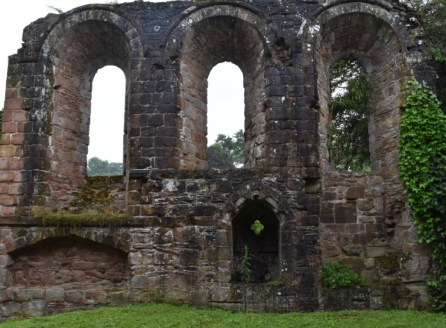 lilleshall abbey ruins in shropshire