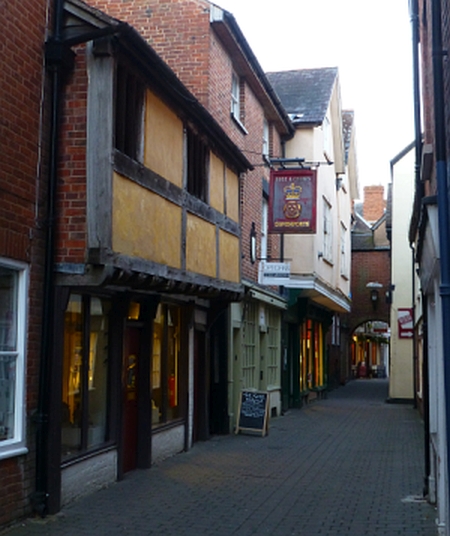 Medieval Street &copy; essentially-england.com