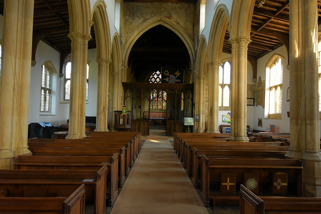 Inside St. Andrew's Church © essentially-england.com