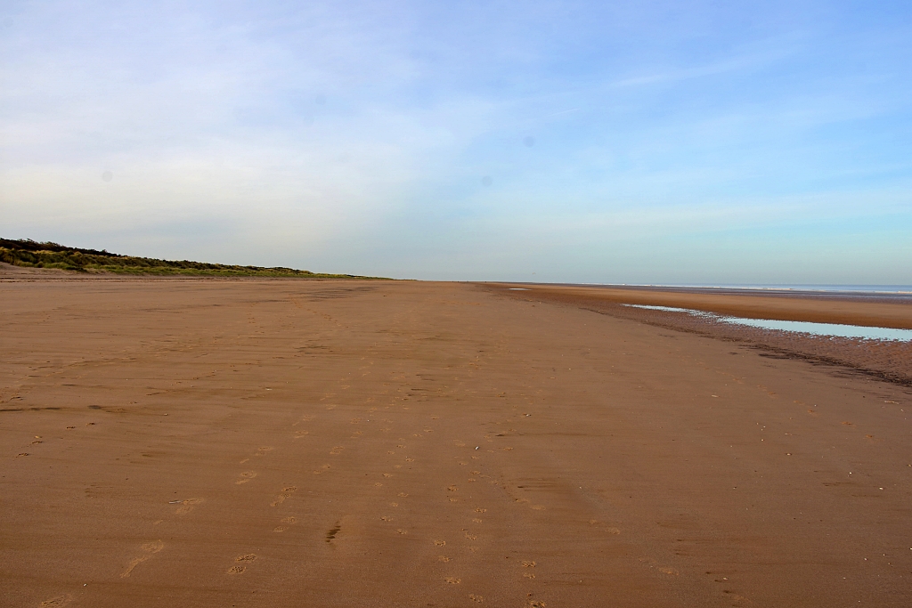 The Vast and Empy Beach at Mablethorpe