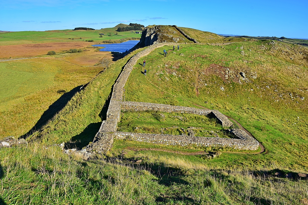 Milecastle 39 Along Hadrian's Wall © essentially-england.com