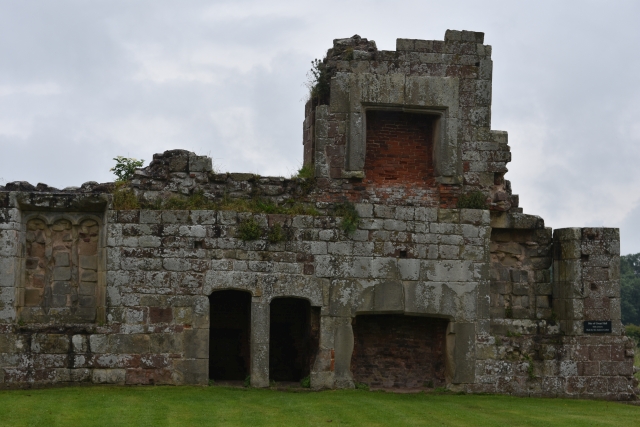 the ruined moreton corbet castle with its interesting combination of medieval and elizabethan buildings.