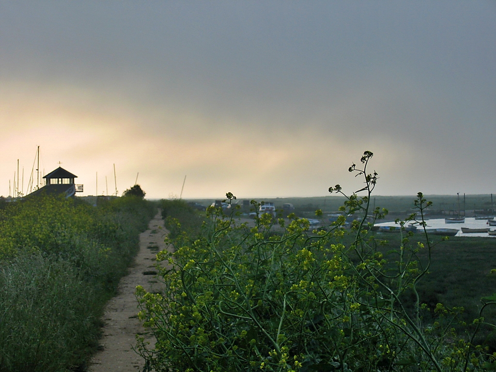 The Coastal Footpath at Morston Quay © essentially-england.com