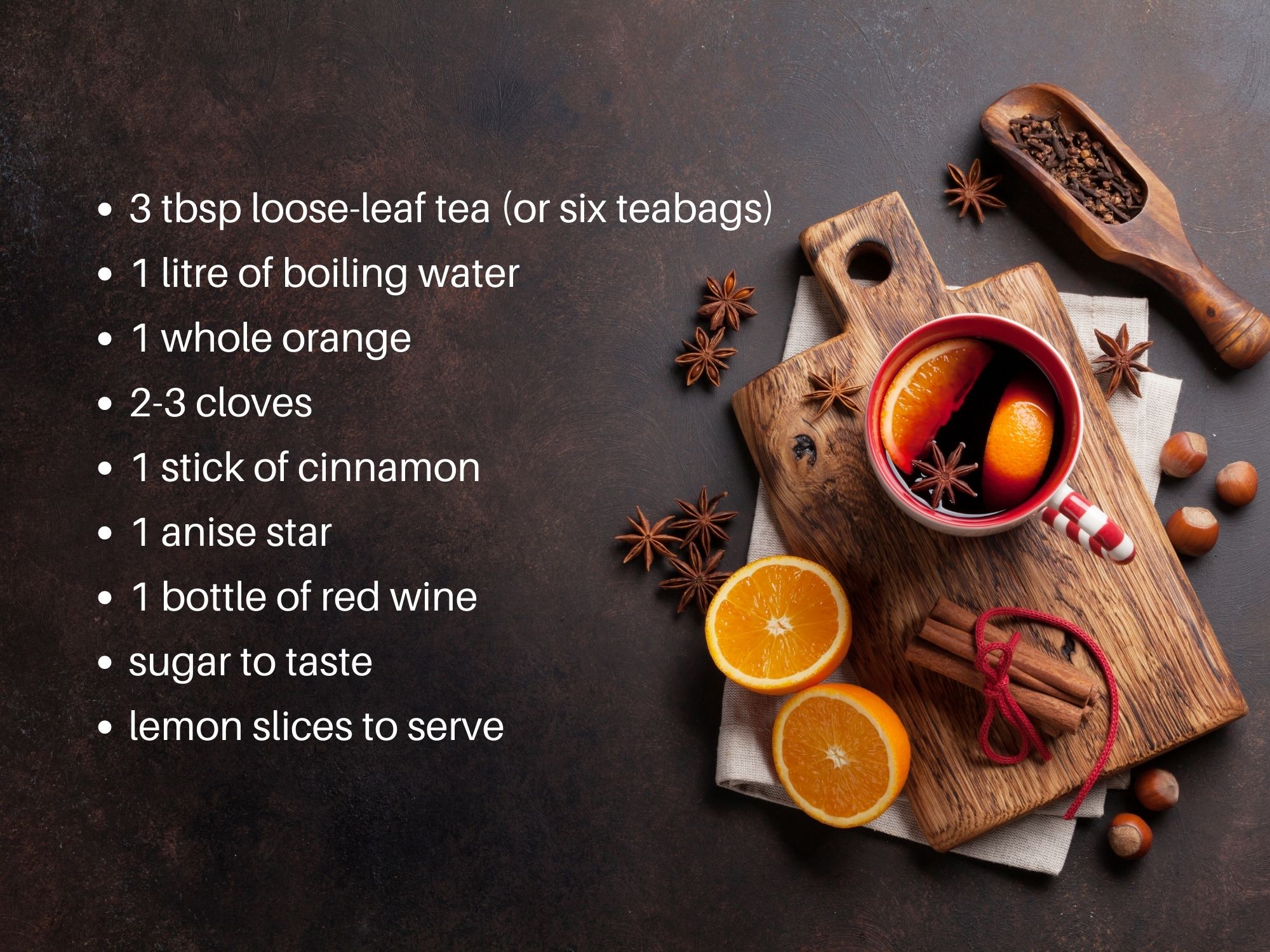 Ingredients for Mulled Wine | essentially-england.com