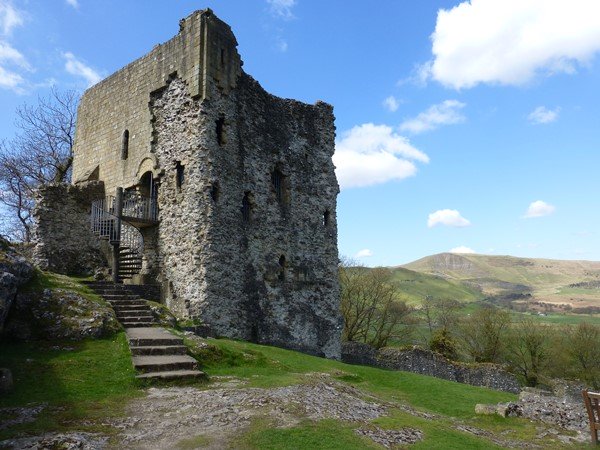 Peveril Castle Norman Keep | &copy; essentially-england.com