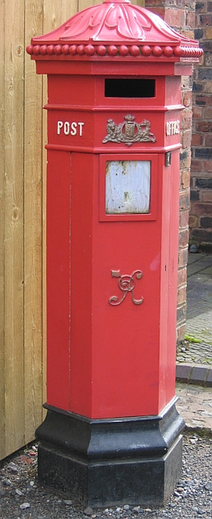 Victorian Letter Box © essentially-england.com